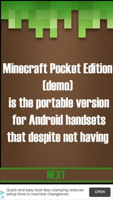 Minecraft Pocket Edition 2018 Guide android App screenshot 0